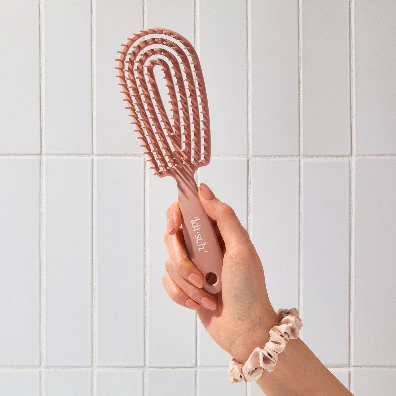 KITSCH Detangling Flexi Brush for Wet & Dry Hair - Terracotta