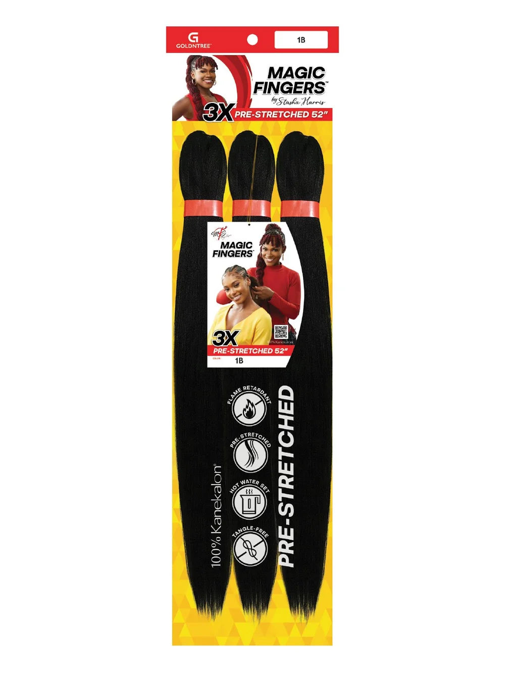Magic Fingers 3X PRE- STRETCHED BRAID