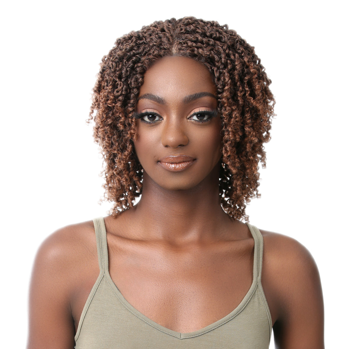 Illuze HD Lace Yanky Twist Pre-Twisted Crochet Protective Wig 14"