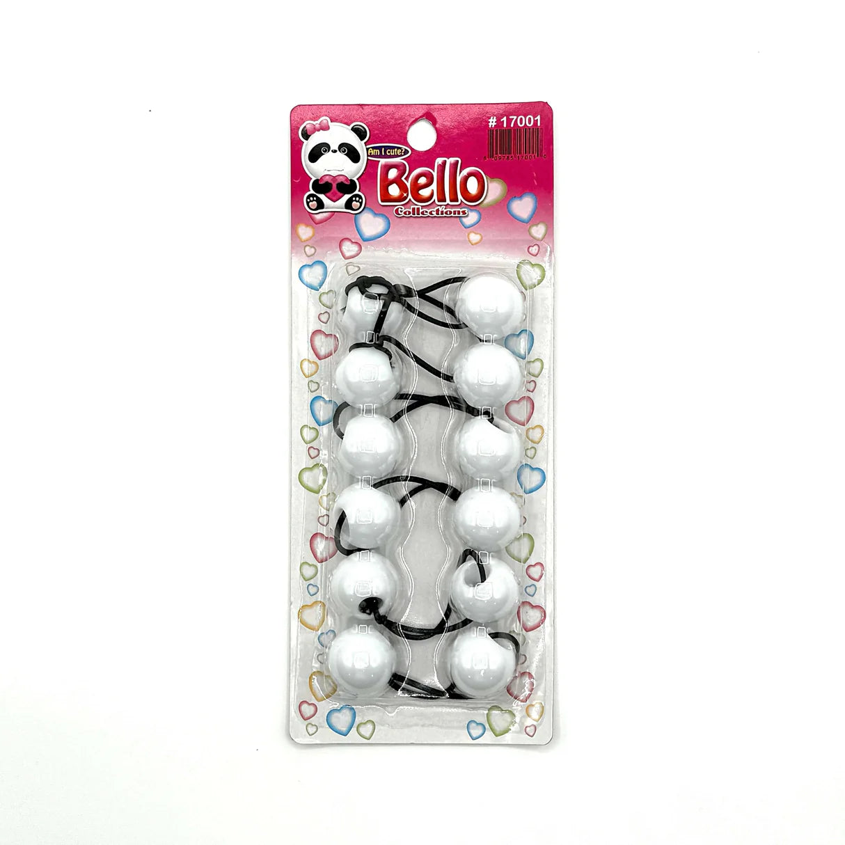 6 Ball / 24mm Ball Ponytail Holders