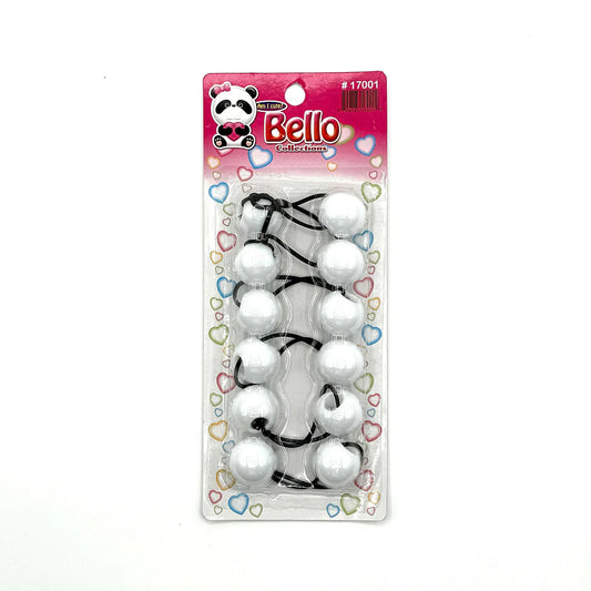 6 Ball / 24mm Ball Ponytail Holders
