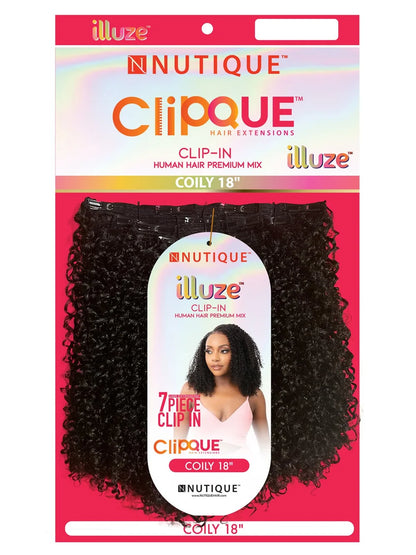 ILLUZE HH CLIP-IN COILY 18