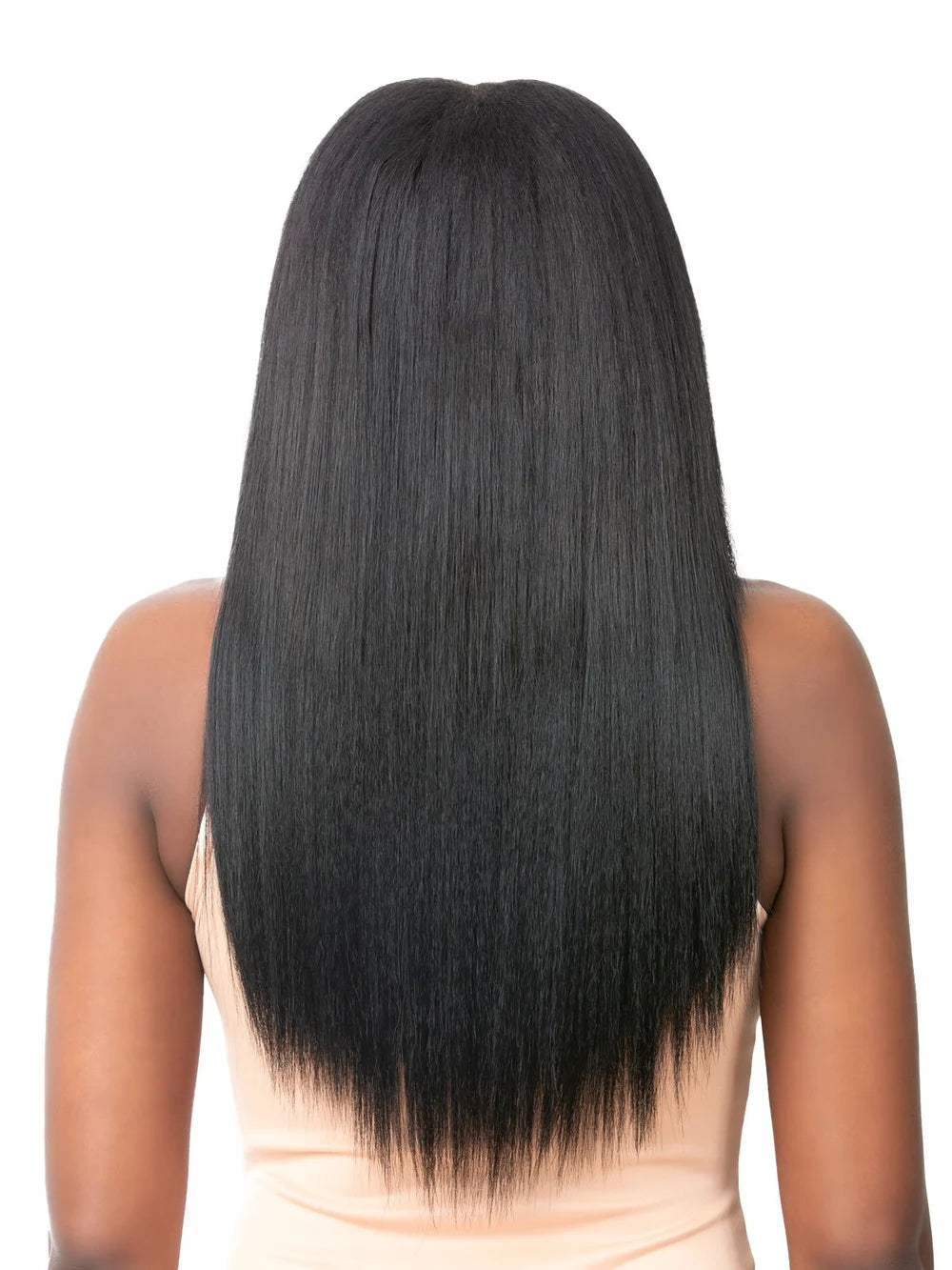 Illuze Human Hair Straight Clip-In Hair Extensions 18"