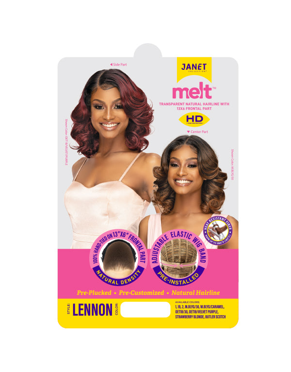 Janet Collection Melt HD 13x6 Lace Lennon Wig