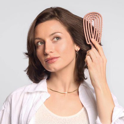 KITSCH Detangling Flexi Brush for Wet & Dry Hair - Terracotta