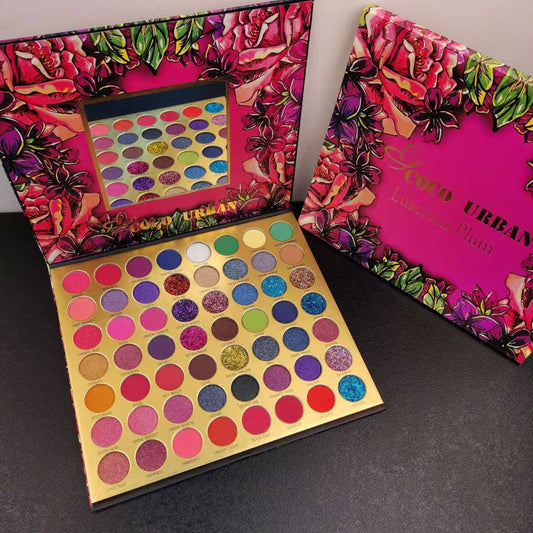 Matte Eyeshadow Palette - 56 Stunning Shades: Red