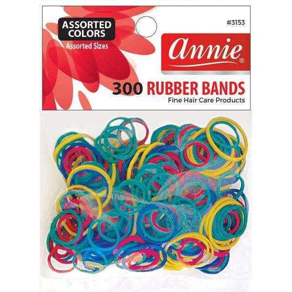 Rubber Bands 300Count Assorted Colors