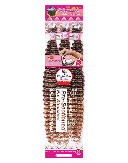 3X EZ Split Deep Wave 56" - Janet Collection