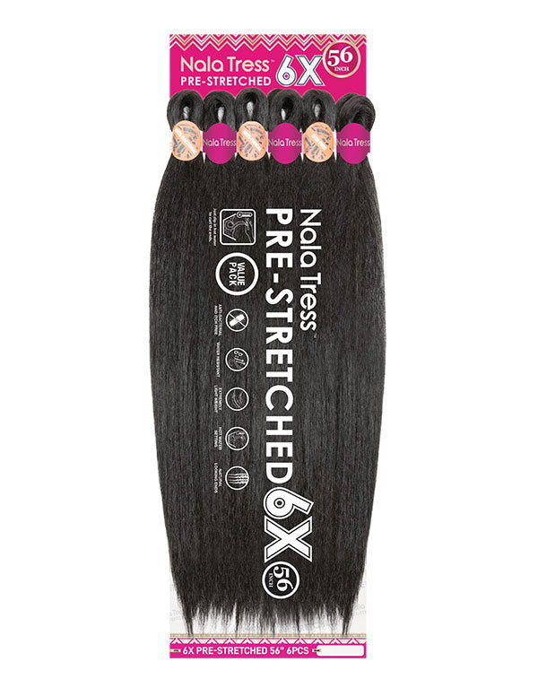 Nalatress 6X Pre-Stretched 56′′ Braids
