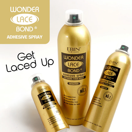 Wonder Lace Bond Sensitive Adhesive Spray - Ebin