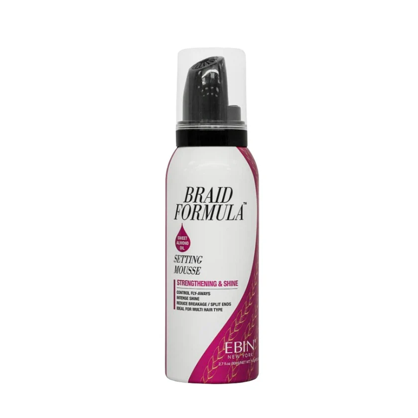 Setting Mousse Strengthening & Shine Sweet Almond Oil