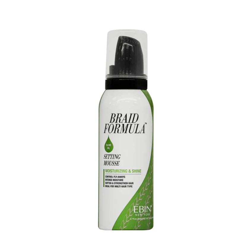 Setting Mousse Moisturizing & Shine Olive Oil