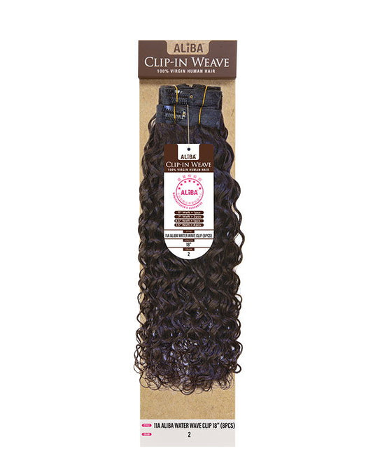 11a Aliba 18” Water Wave Clip-Ins